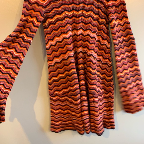 Free people 70s style mini dress orange 🍊 - Picture 3 of 3